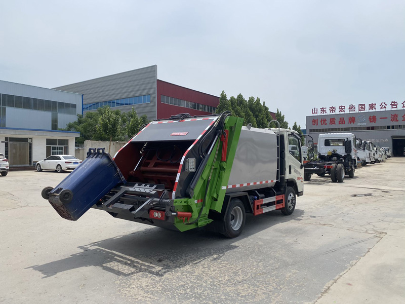 5立方壓縮式垃圾車(chē)(藍(lán)牌標(biāo)準(zhǔn))
