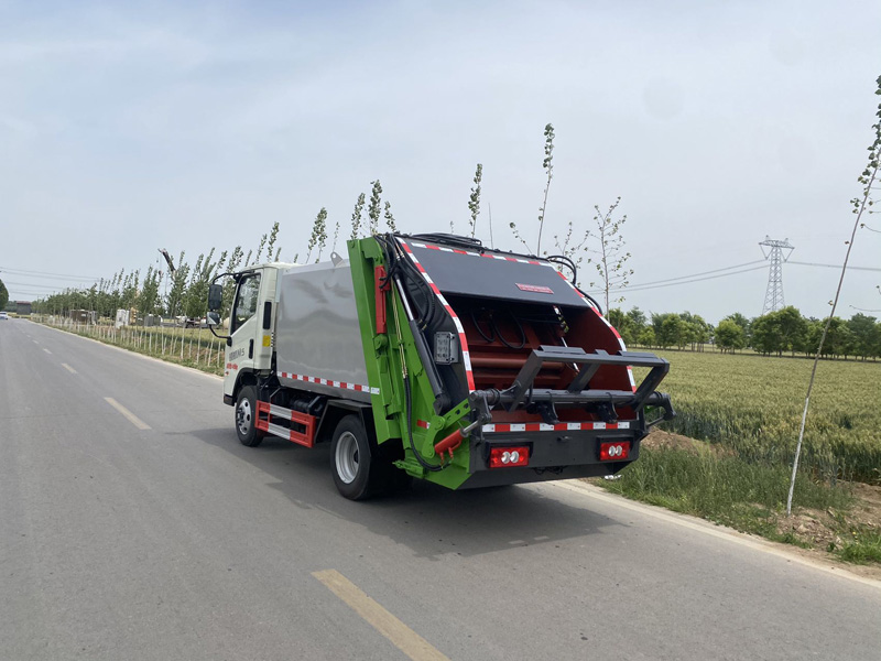 5立方壓縮式垃圾車(chē)(藍(lán)牌標(biāo)準(zhǔn))